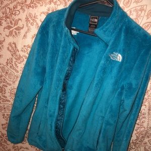 Dark blue fleece north face